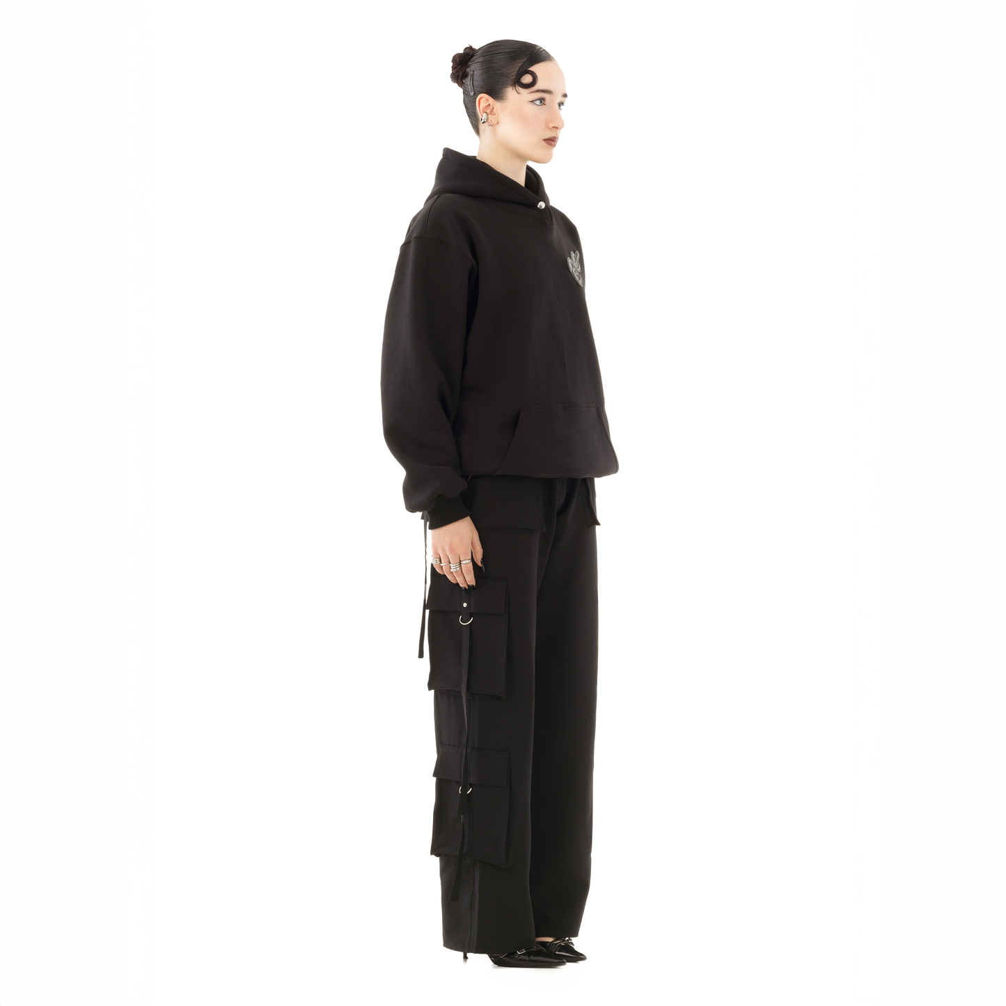 Ombre Noire Hoodie